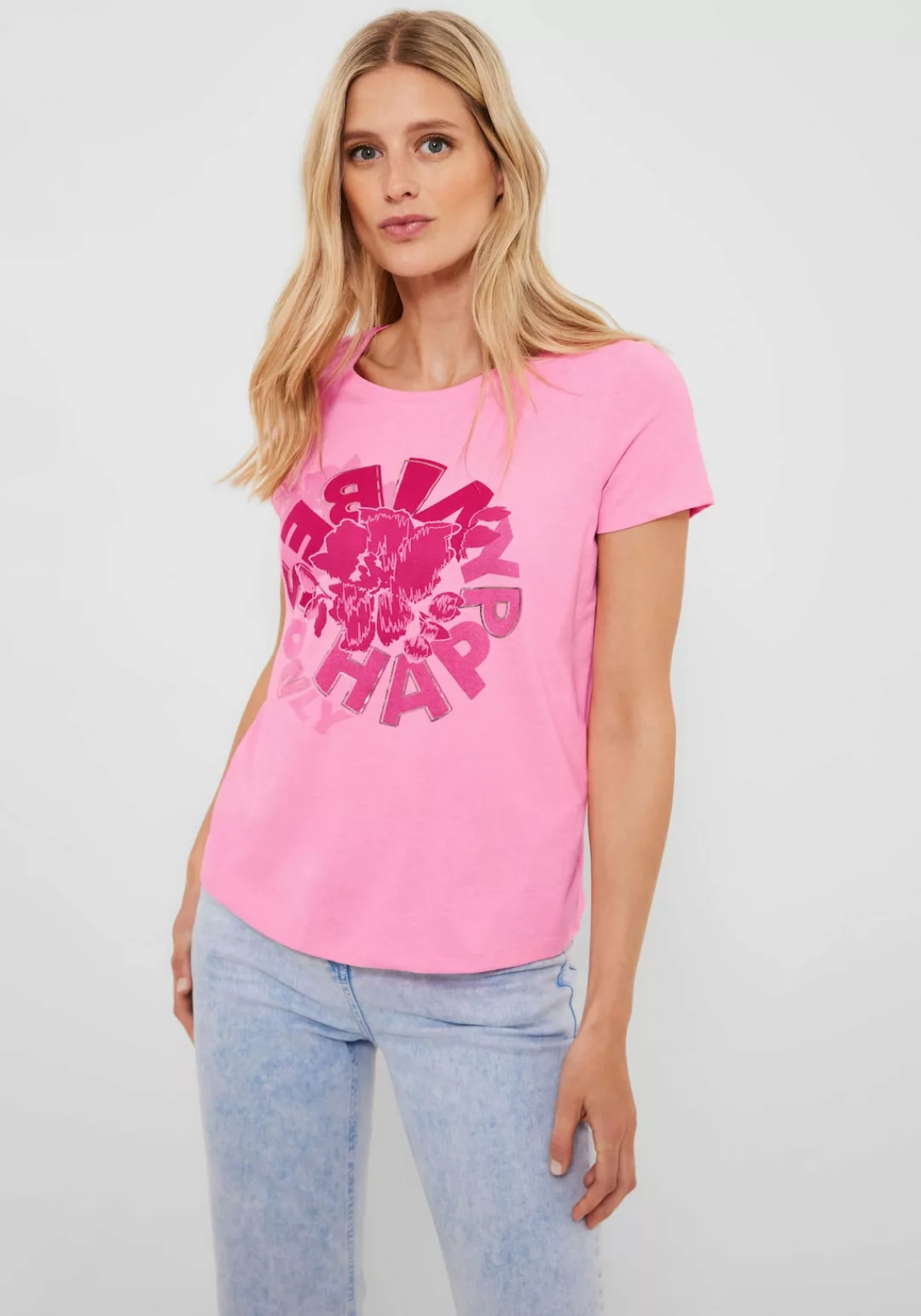 Cecil T-Shirt, im hüftlangen Schnitt günstig online kaufen