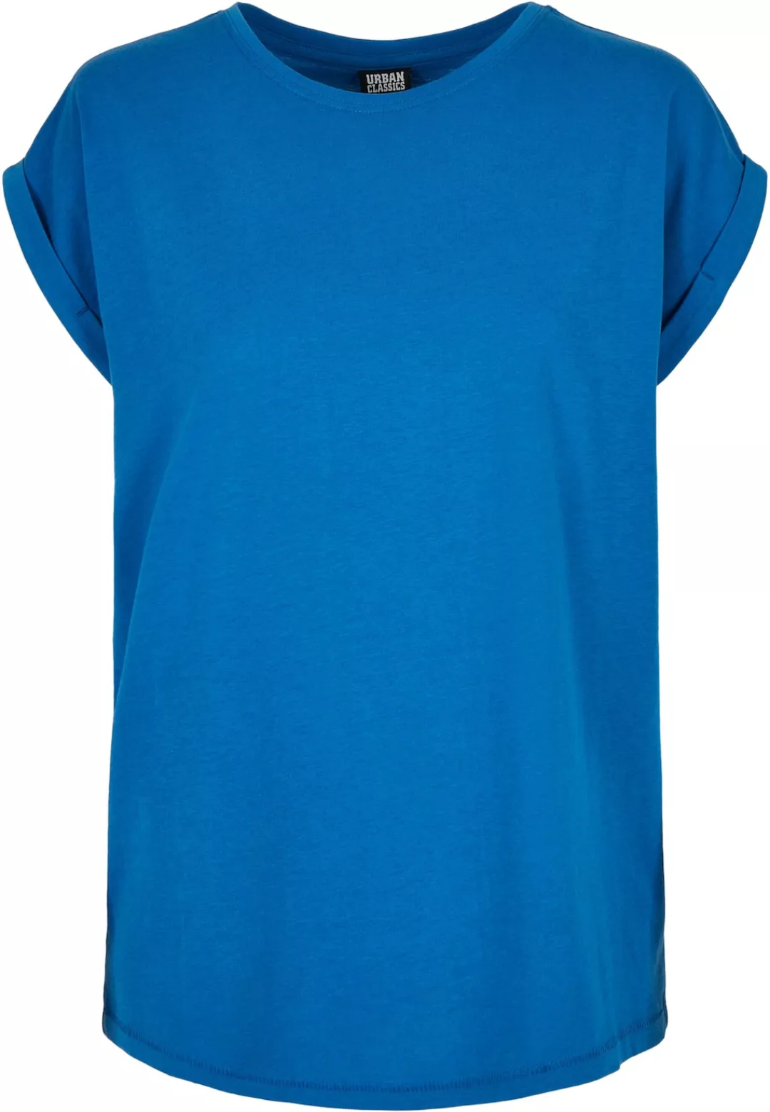 URBAN CLASSICS Kurzarmshirt "Urban Classics Damen Ladies Extended Shoulder günstig online kaufen