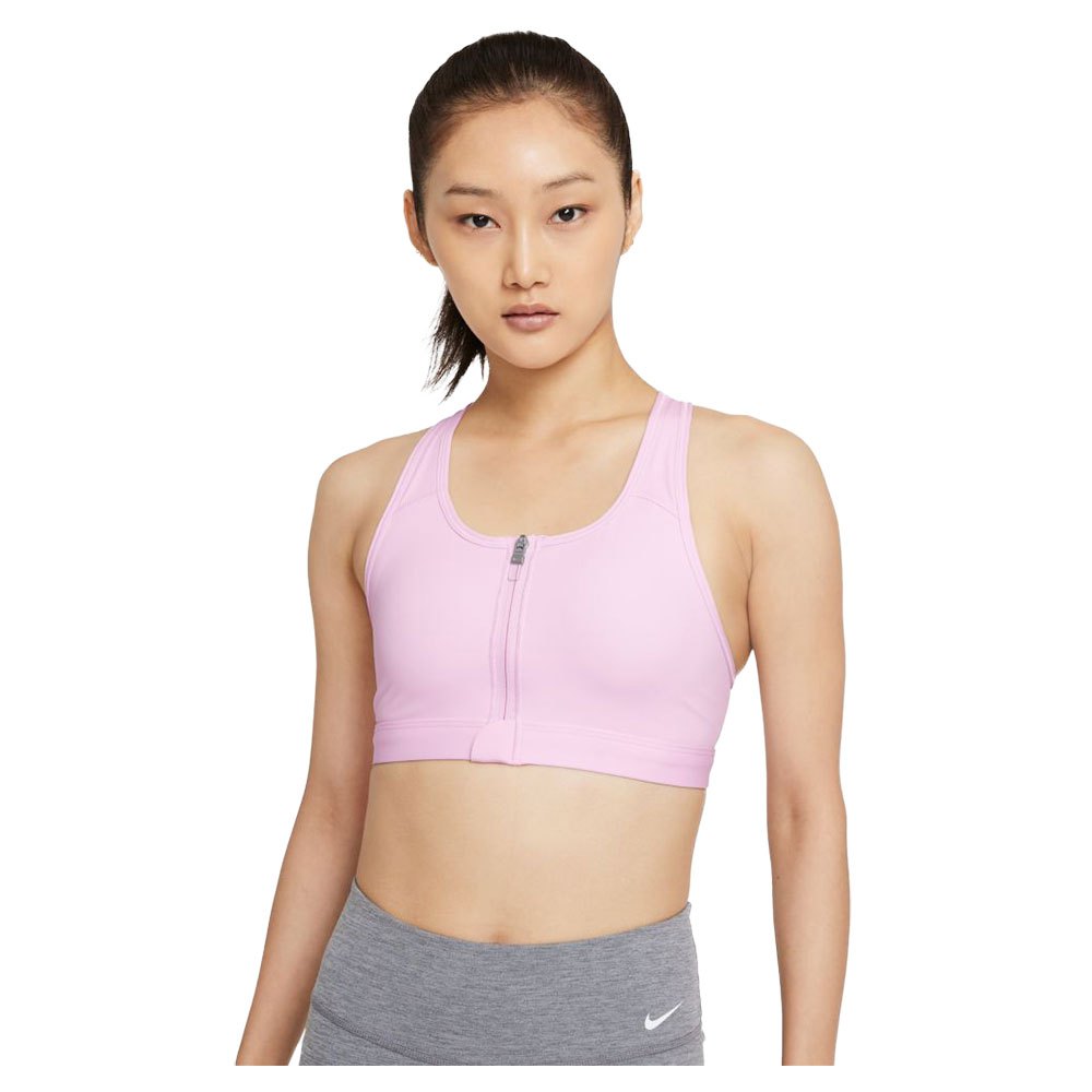 Nike Dri Fit Swoosh Bh XS Regal Pink / White günstig online kaufen