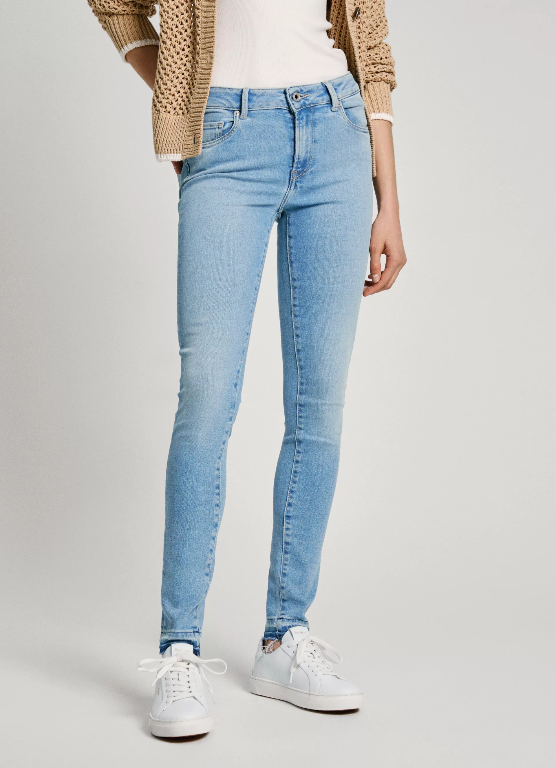 Pepe Jeans Skinny-fit-Jeans SKINNY JEANS MW in verschiedenen Waschungen günstig online kaufen