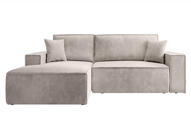 DB-Möbel Ecksofa "FARIO" Schlafsofa, mit Schlaffunktion und Bettkasten. günstig online kaufen