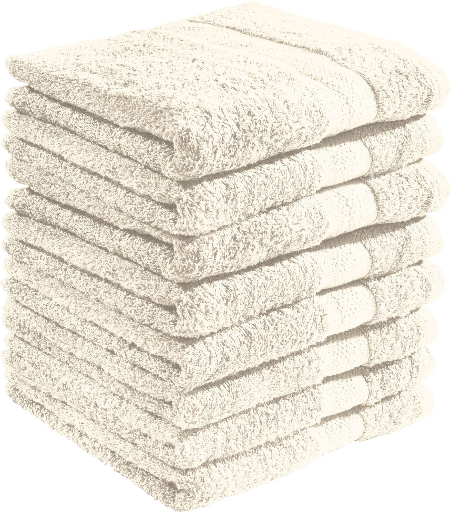 REDBEST Duschtuch Duschtuch "Chicago" 8er-Pack, Frottier, günstig online kaufen