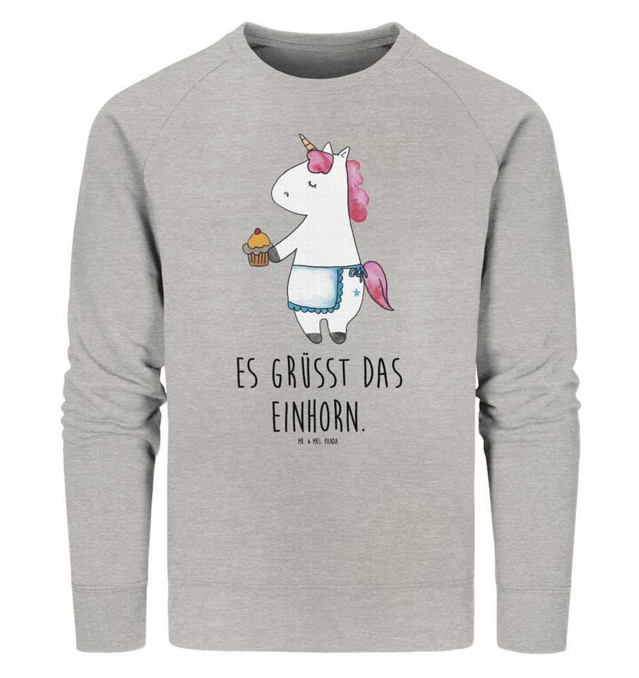 Mr. & Mrs. Panda Longpullover Größe S Einhorn Muffin - Heather Grey - Gesch günstig online kaufen