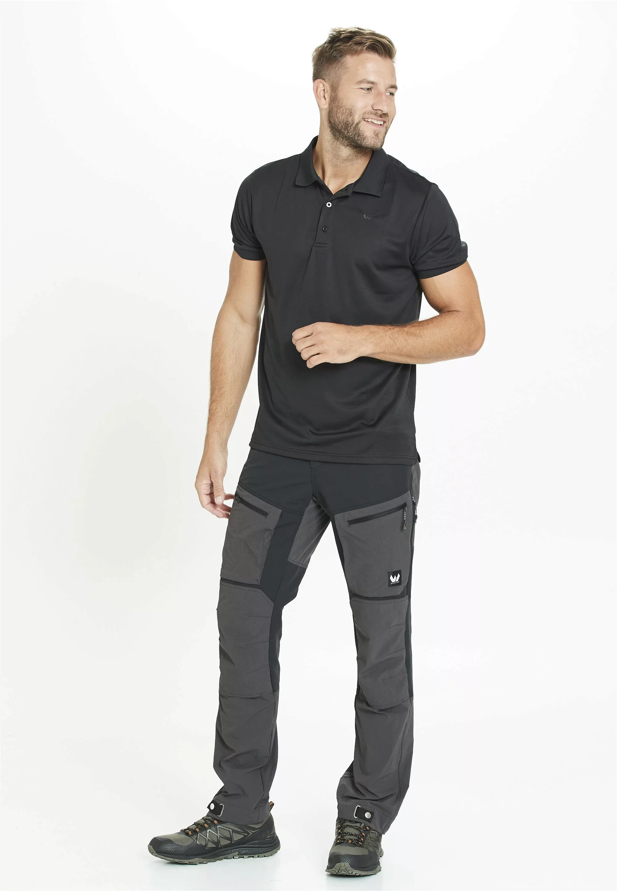 WHISTLER Langarm-Poloshirt "Felox", aus schnell-trocknendem Material günstig online kaufen