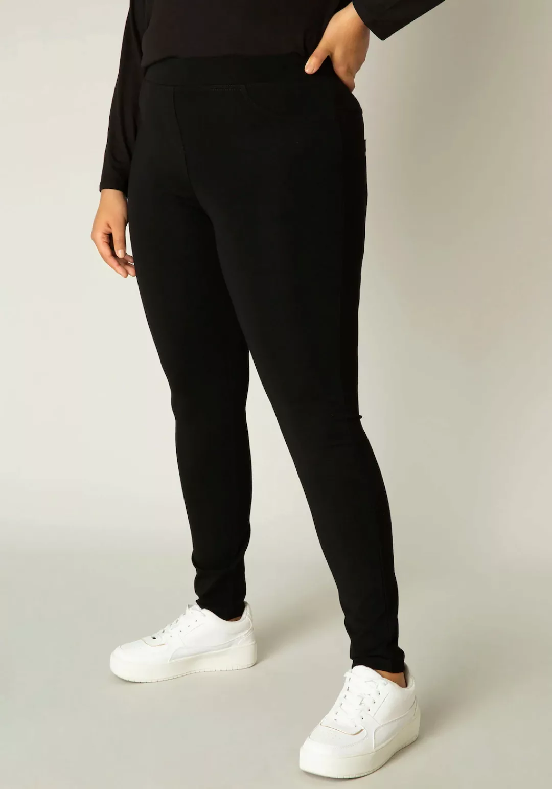 Base Level Curvy Jeggings "Arnika", mit Badge günstig online kaufen