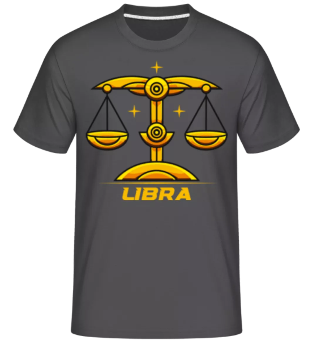 Mecha Robotic Zodiac Sign Libra · Shirtinator Männer T-Shirt günstig online kaufen