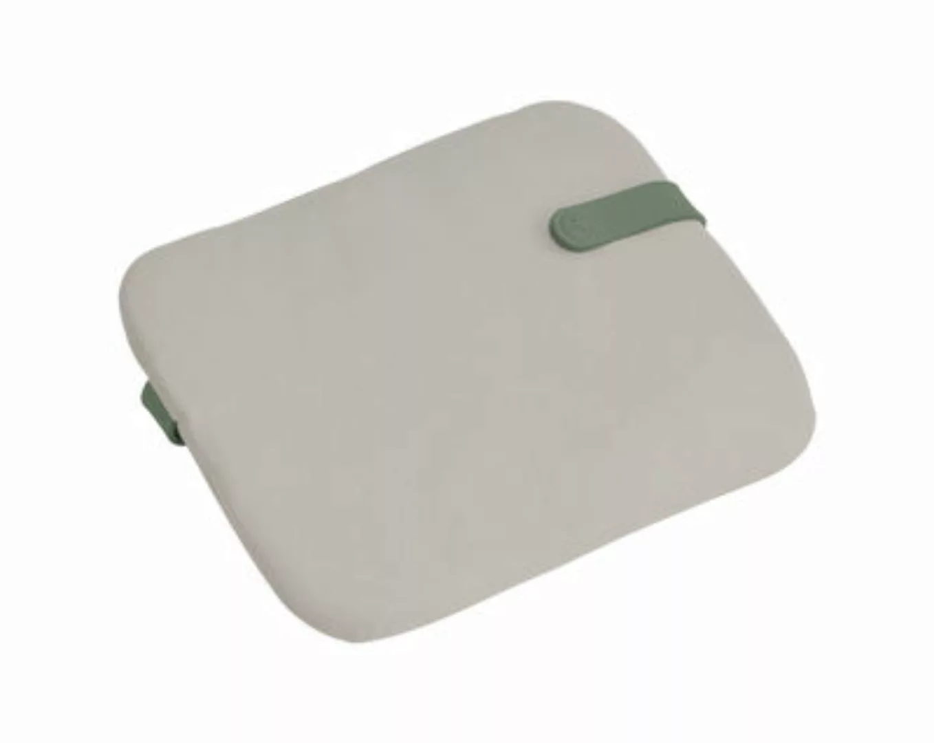 Sitzkissen Color Mix textil grau / für Stuhl „Bistro“ - 38 x 30 cm - Fermob günstig online kaufen