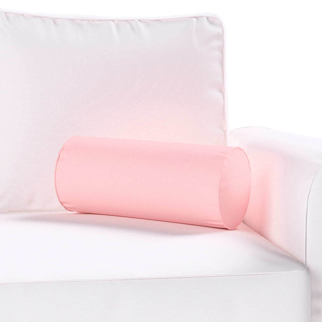 Einfache Nackenrolle, rosa, Ø 16 x 40 cm, Loneta (133-39) günstig online kaufen