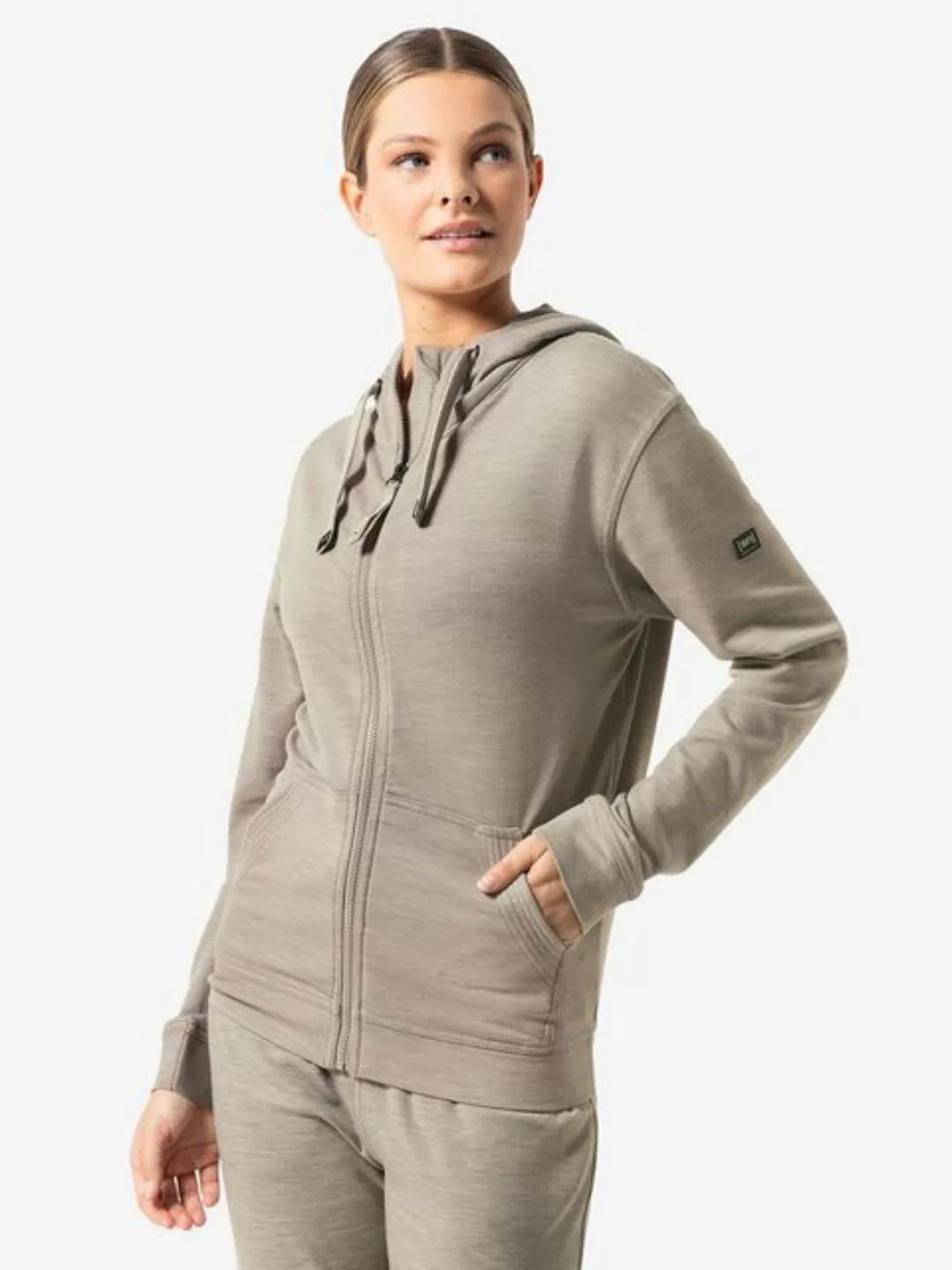 SUPER.NATURAL Hoodie Merino Hoodie W SOLUTION HOODIE funktioneller Merino-M günstig online kaufen