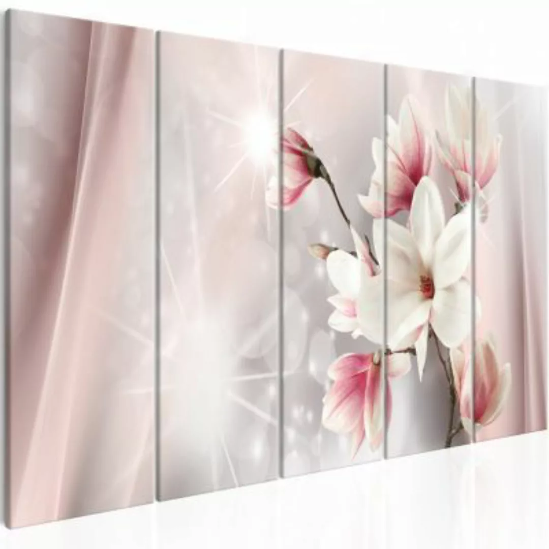 artgeist Wandbild Dazzling Magnolias (5 Parts) Narrow weiß-kombi Gr. 200 x günstig online kaufen