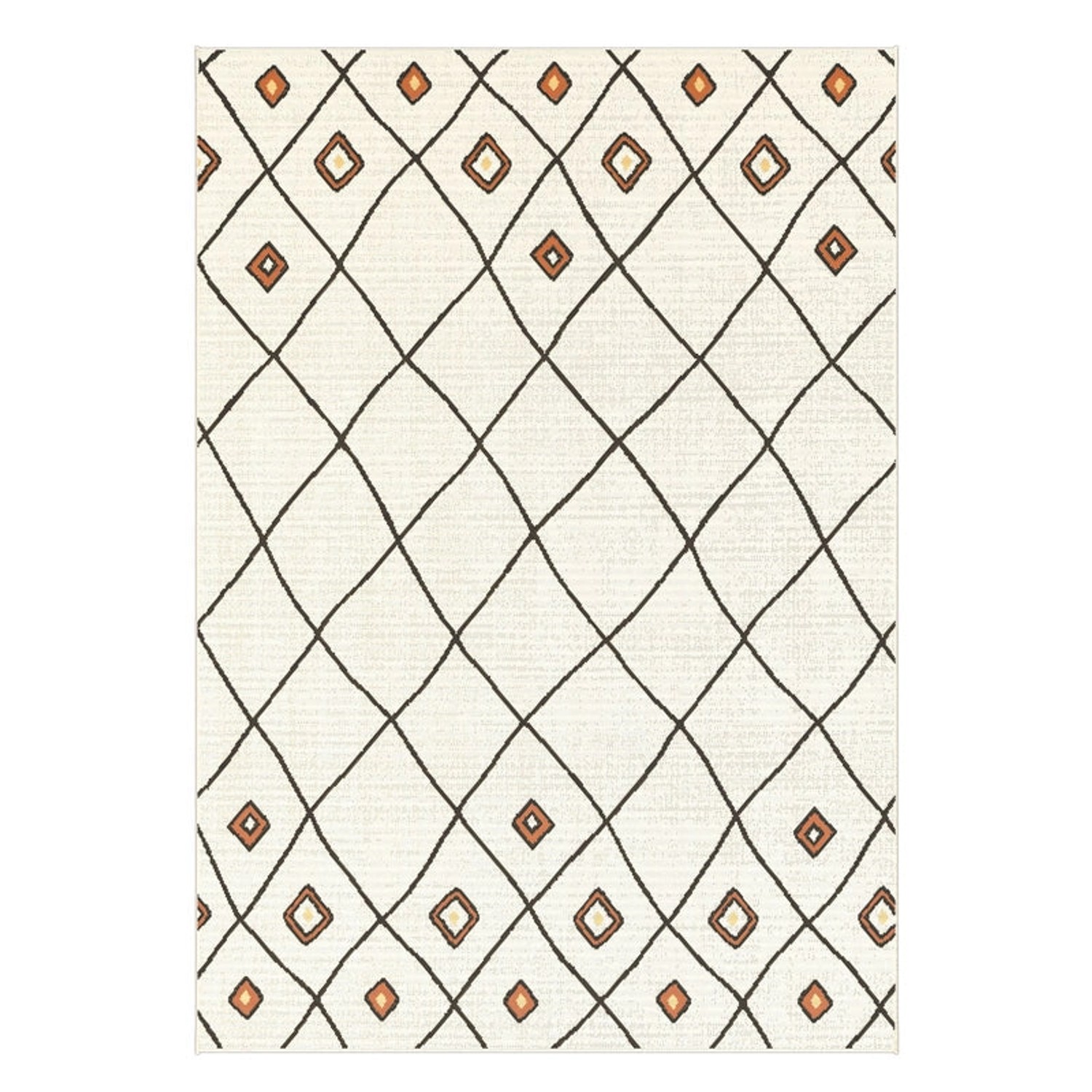 KARAT Outdoorteppich Berber Stilvoller Außenteppich Creme 160 x 230 cm günstig online kaufen