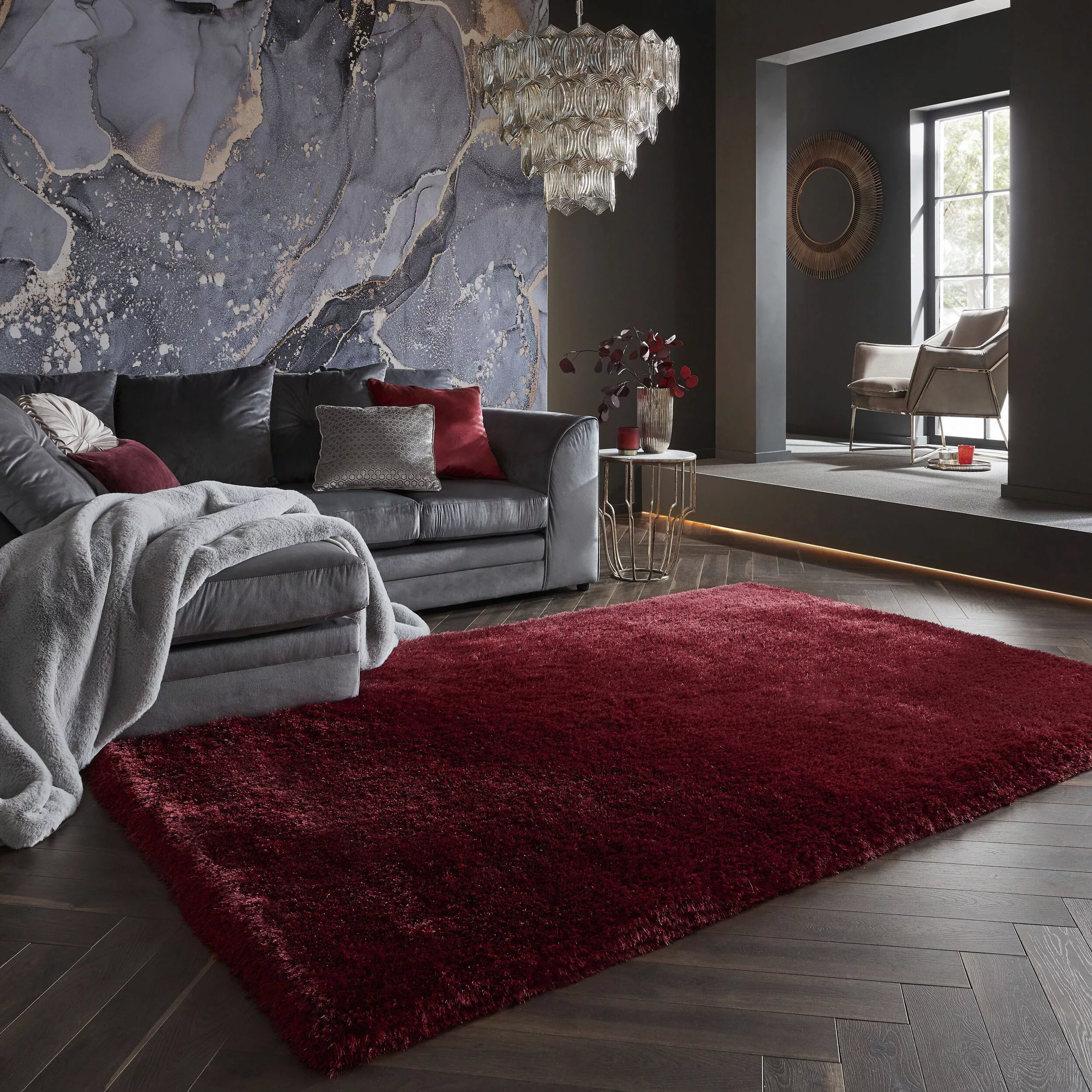 FLAIR RUGS Hochflor-Teppich »Pearl«, rechteckig günstig online kaufen