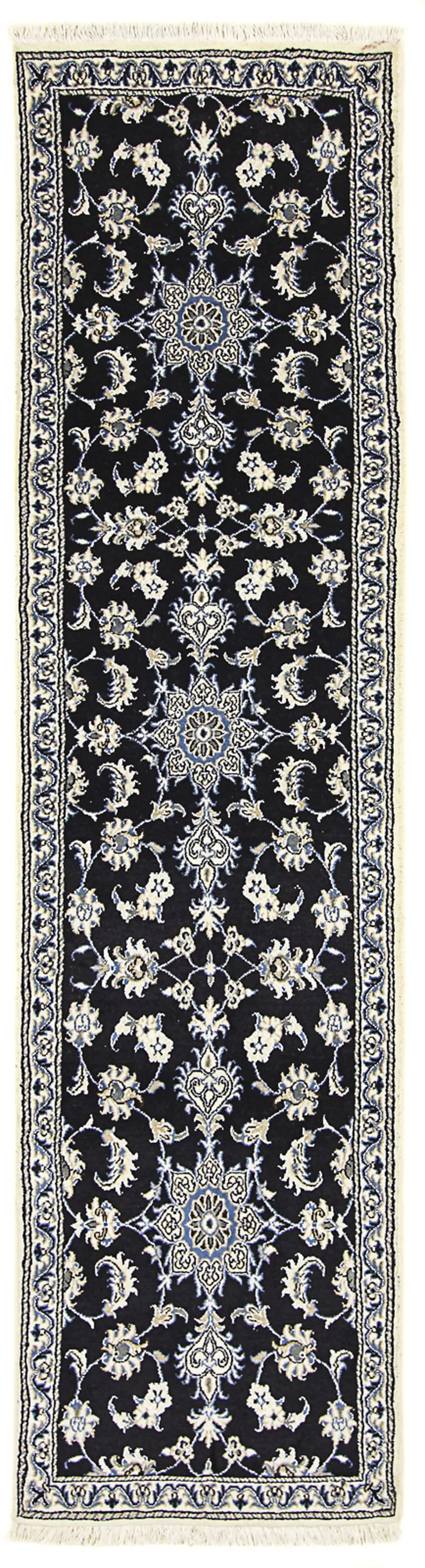 morgenland Orientteppich »Perser - Nain - 297 x 76 cm - dunkelblau«, rechte günstig online kaufen