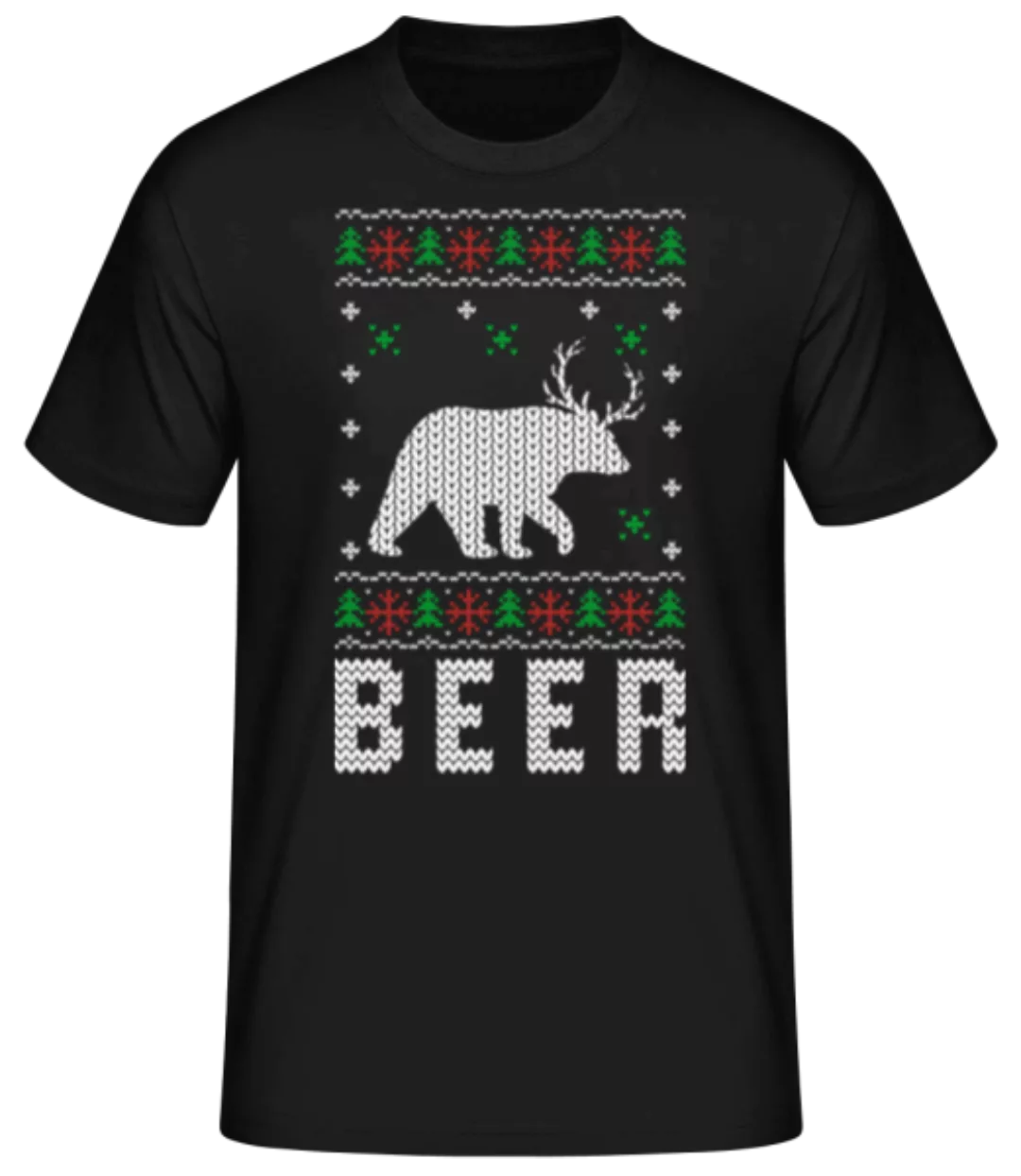 Knitted Beer · Männer Basic T-Shirt günstig online kaufen