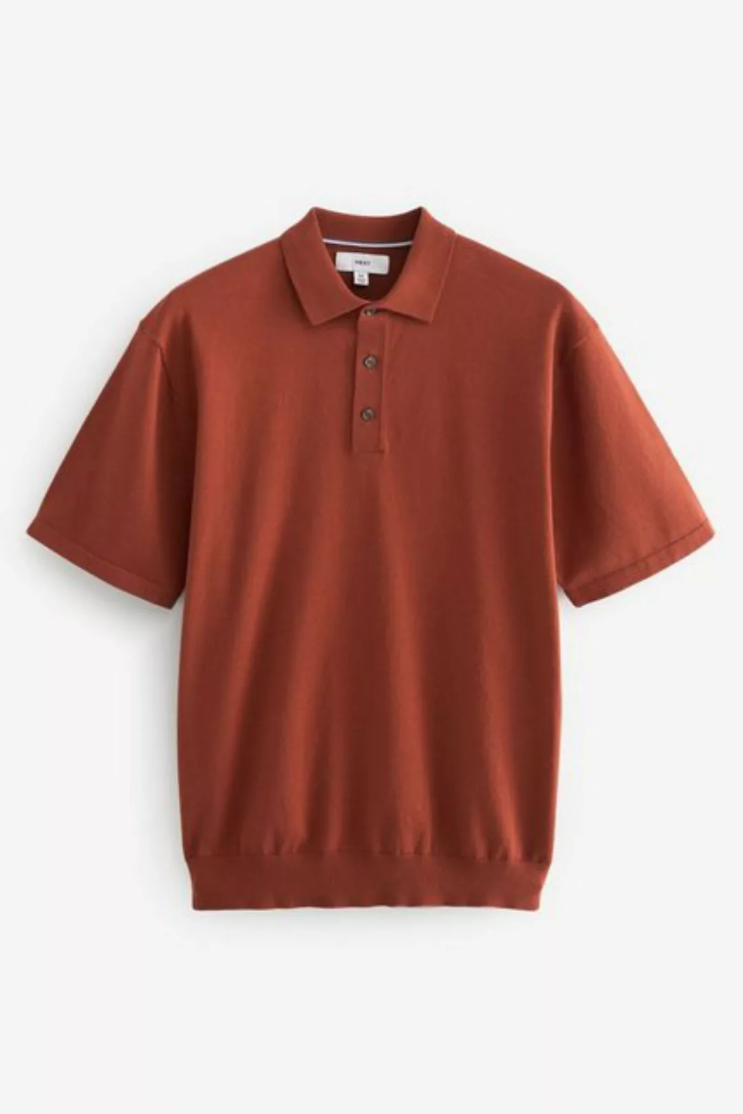 Next Poloshirt Kurzärmeliges Strick-Polohemd, Regular Fit (1-tlg) günstig online kaufen