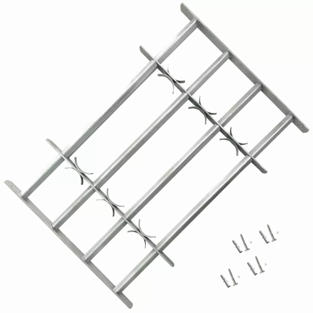 Fenstergitter Verstellbar Mit 4 Querstäben 500-650 Mm günstig online kaufen