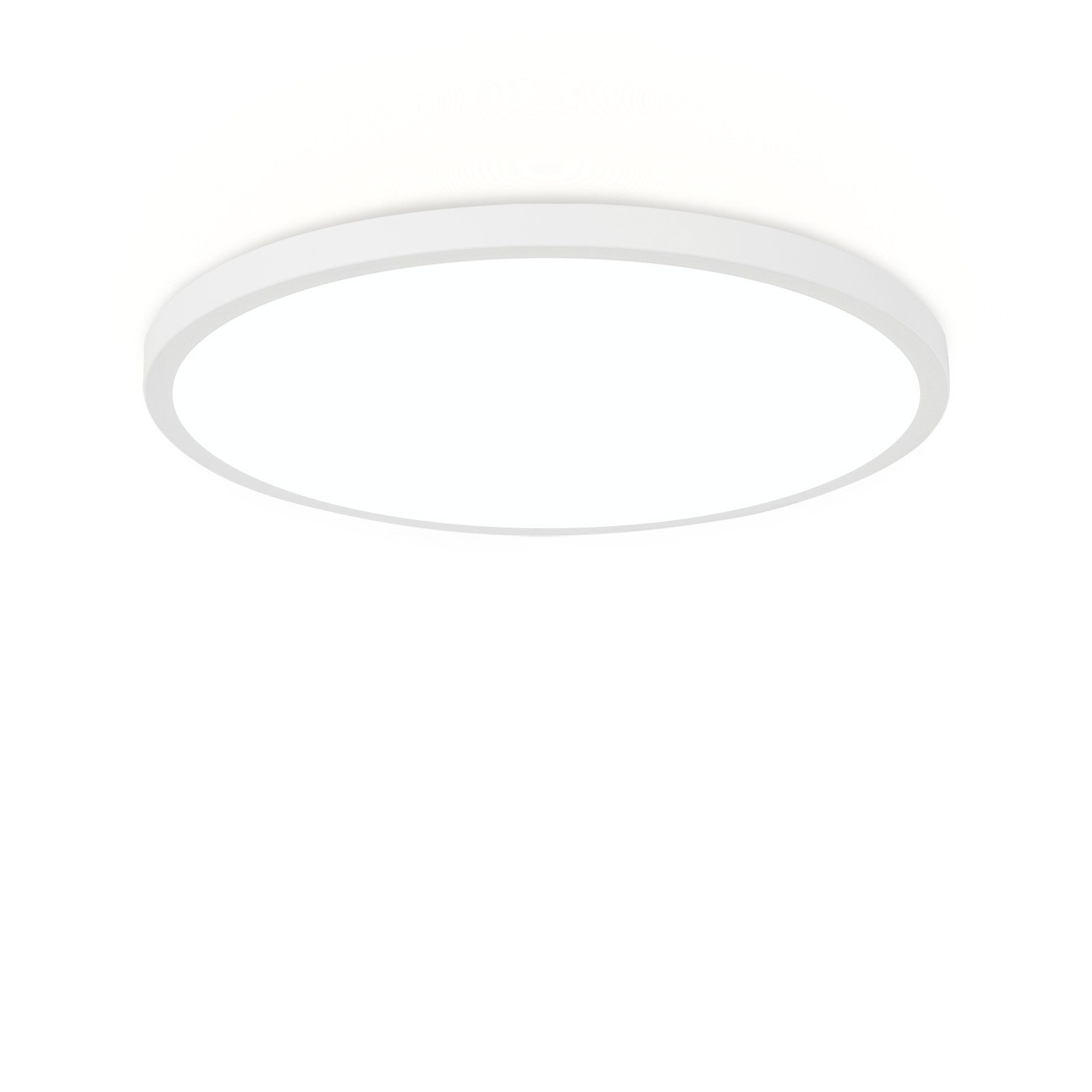 ZMH LED Deckenleuchte Wohnzimmer Rund Schwarz/Weiß günstig online kaufen