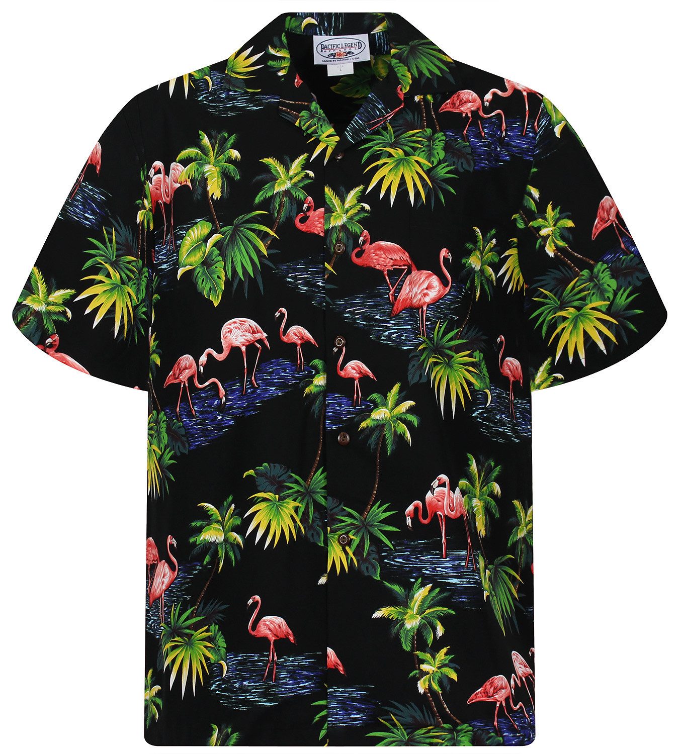 Pacific Legend Hawaiihemd Flamingo Original Hawaiihemd günstig online kaufen