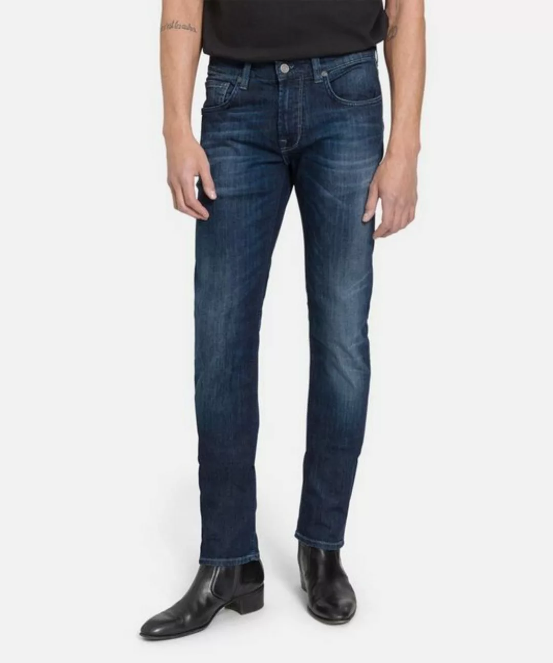 BALDESSARINI Regular-fit-Jeans BLD-John, dark blue used buffies günstig online kaufen