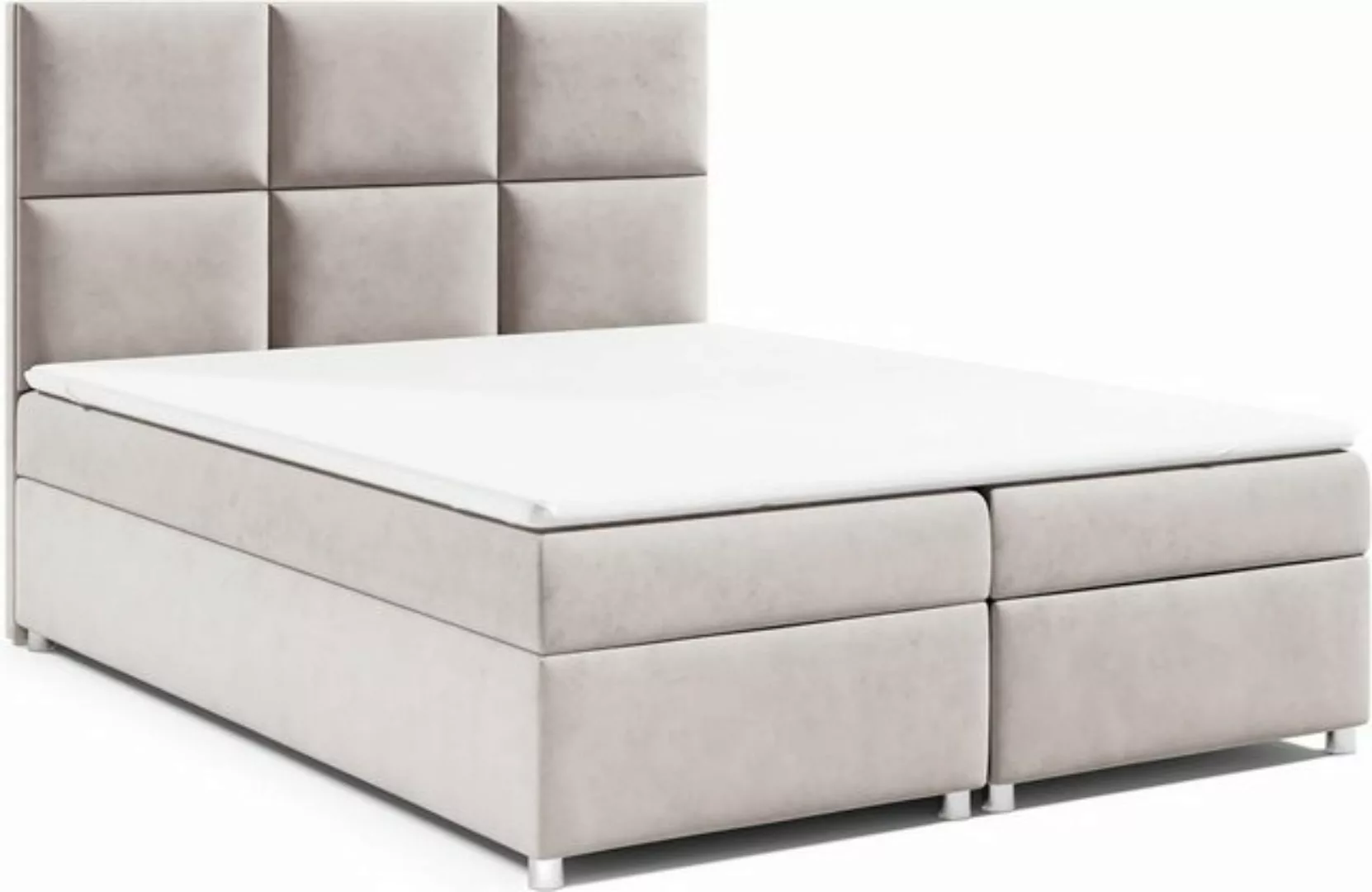 Best for Home Boxspringbett Trinity K-13 Bonellfederkern inkl. Topper, mit günstig online kaufen