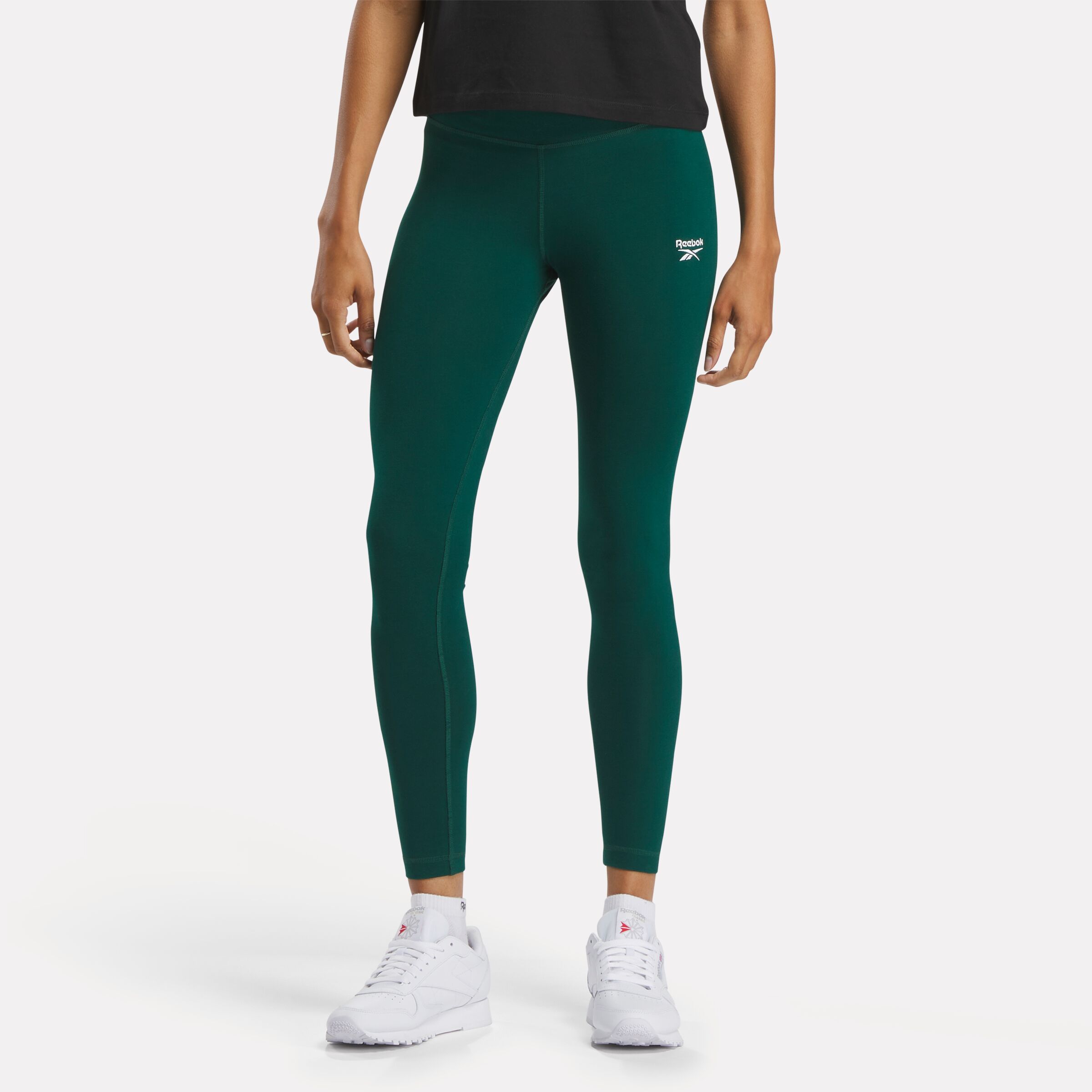 Reebok Leggings "RI SL COTTON LEGGING/COLLEGIATE GREEN", (1 tlg.) günstig online kaufen
