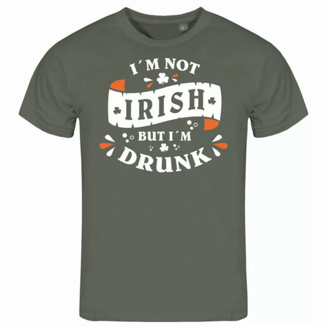 deinshirt Print-Shirt Herren T-Shirt Im not Irish but im drunk Funshirt mit günstig online kaufen