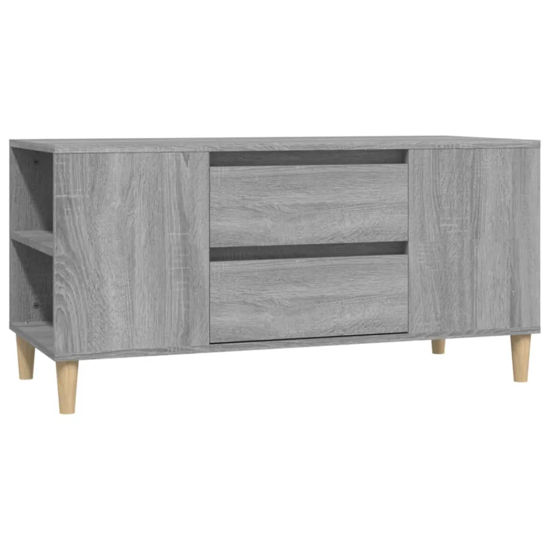 vidaXL TV-Schrank TV-Schrank Grau Sonoma 102x44,5x50 cm Spanplatte TV-Lowbo günstig online kaufen