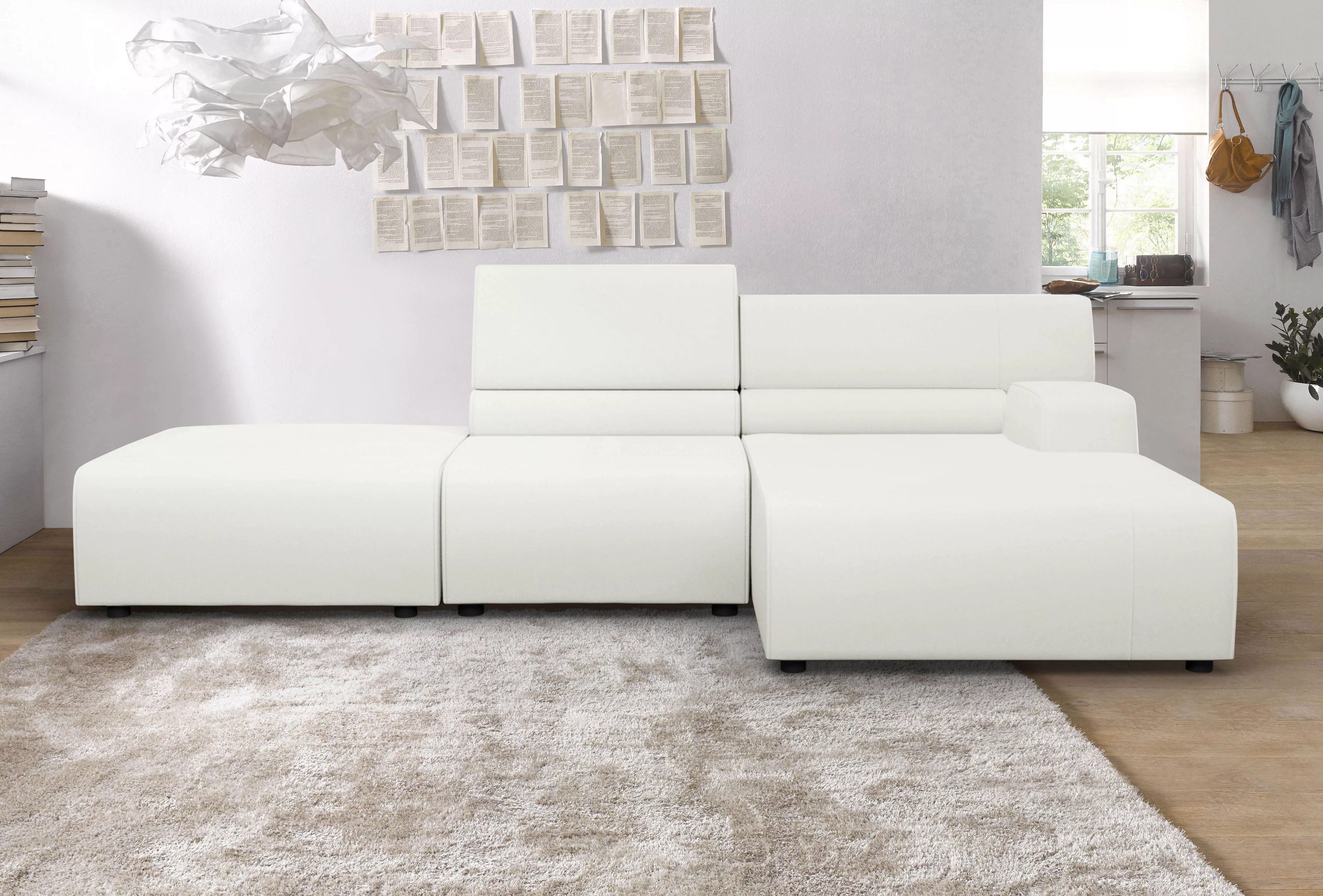 Egoitaliano Ecksofa "Babouche, Designsofa mit außergewöhnlichem Sitzkomfort günstig online kaufen