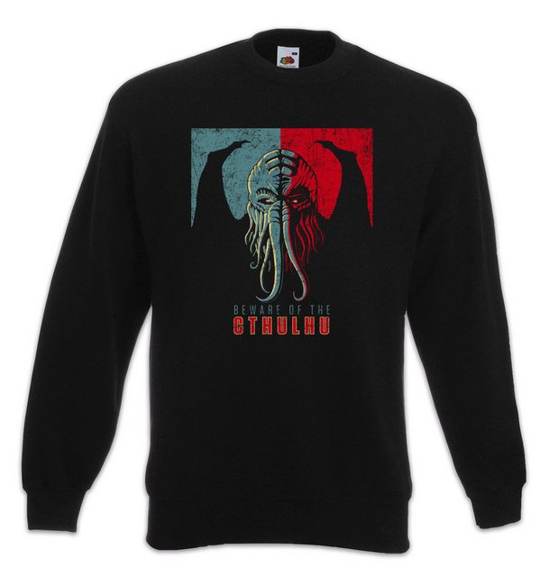 Urban Backwoods Sweatshirt Beware Of Cthulhu Sweatshirt Horror Arkham Lovec günstig online kaufen