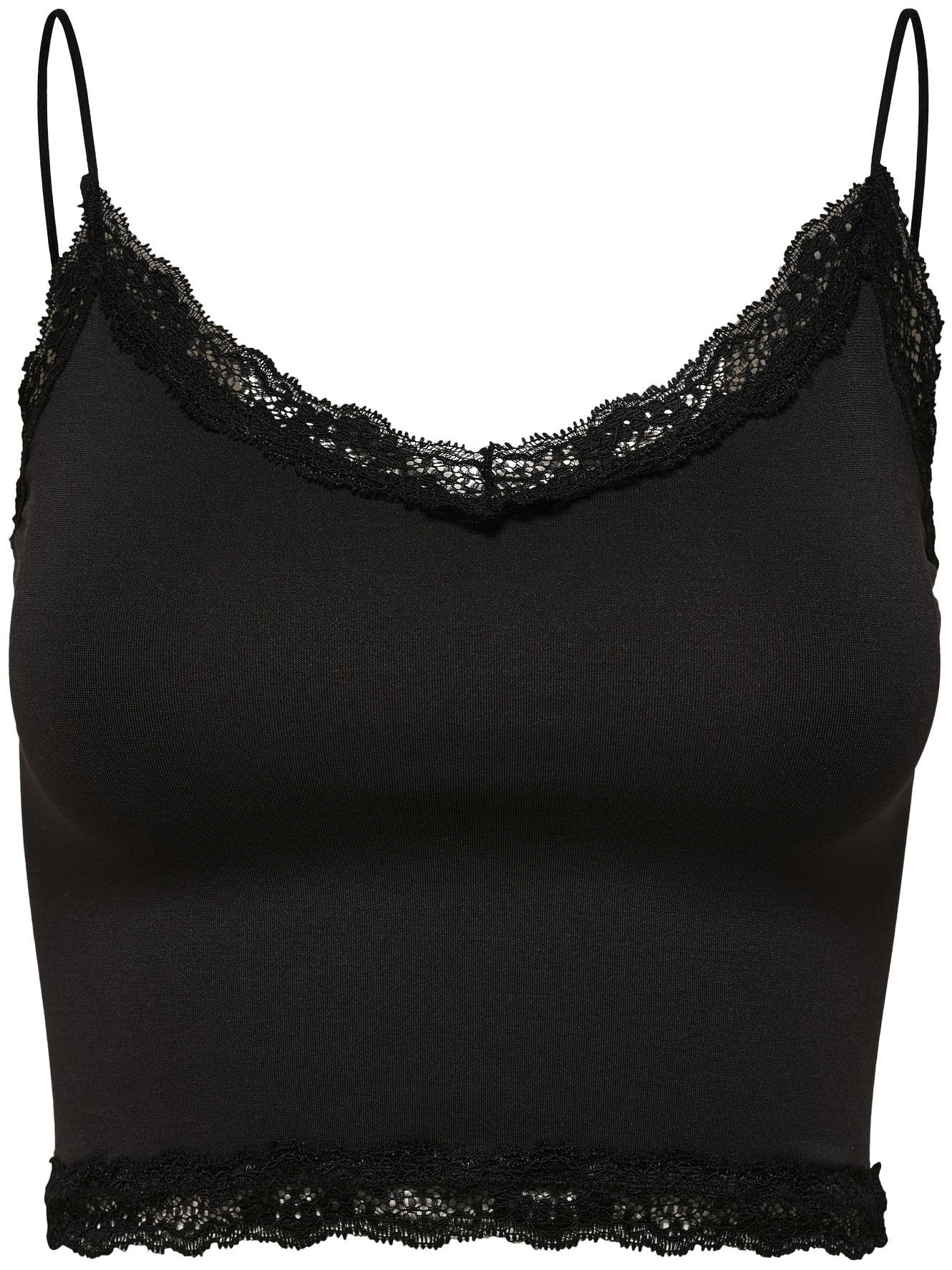 ONLY Spitzentop ONLVICKY LACE SEAMLESS CROPPED TOP günstig online kaufen