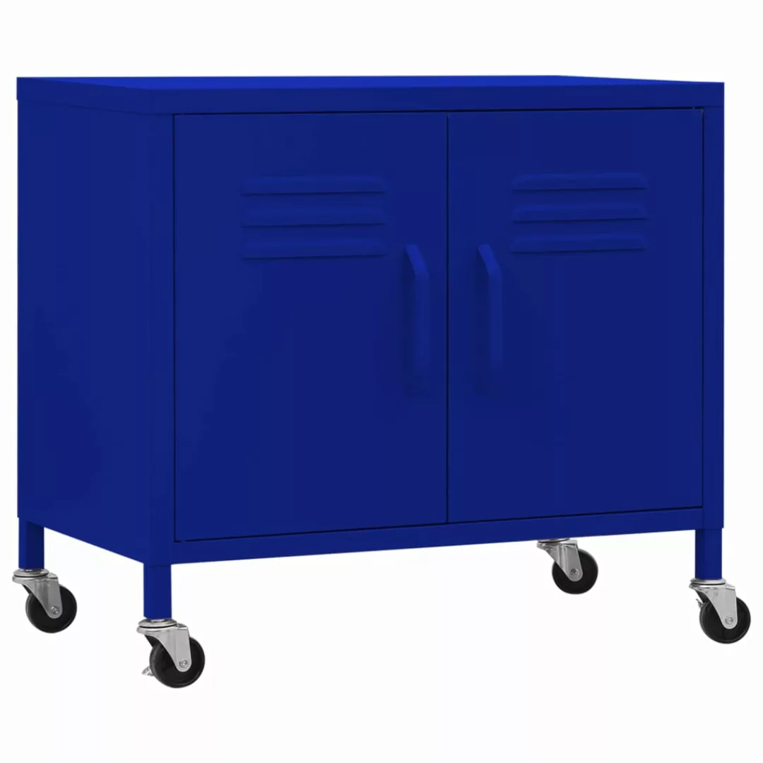 Lagerschrank Marineblau 60x35x49 Cm Stahl günstig online kaufen