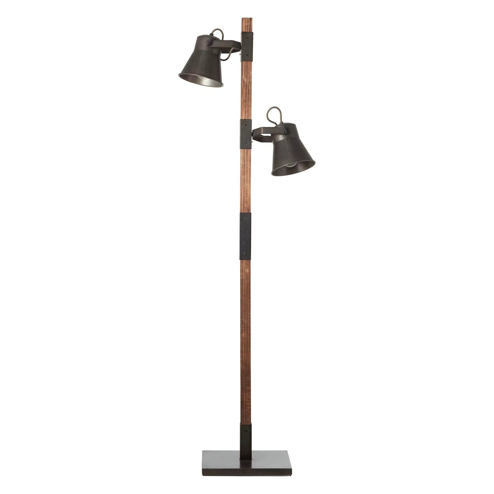 Brilliant Stehlampe »PLOW«, 2 flammig-flammig, 153,5 cm Höhe, 2 x E27, schw günstig online kaufen