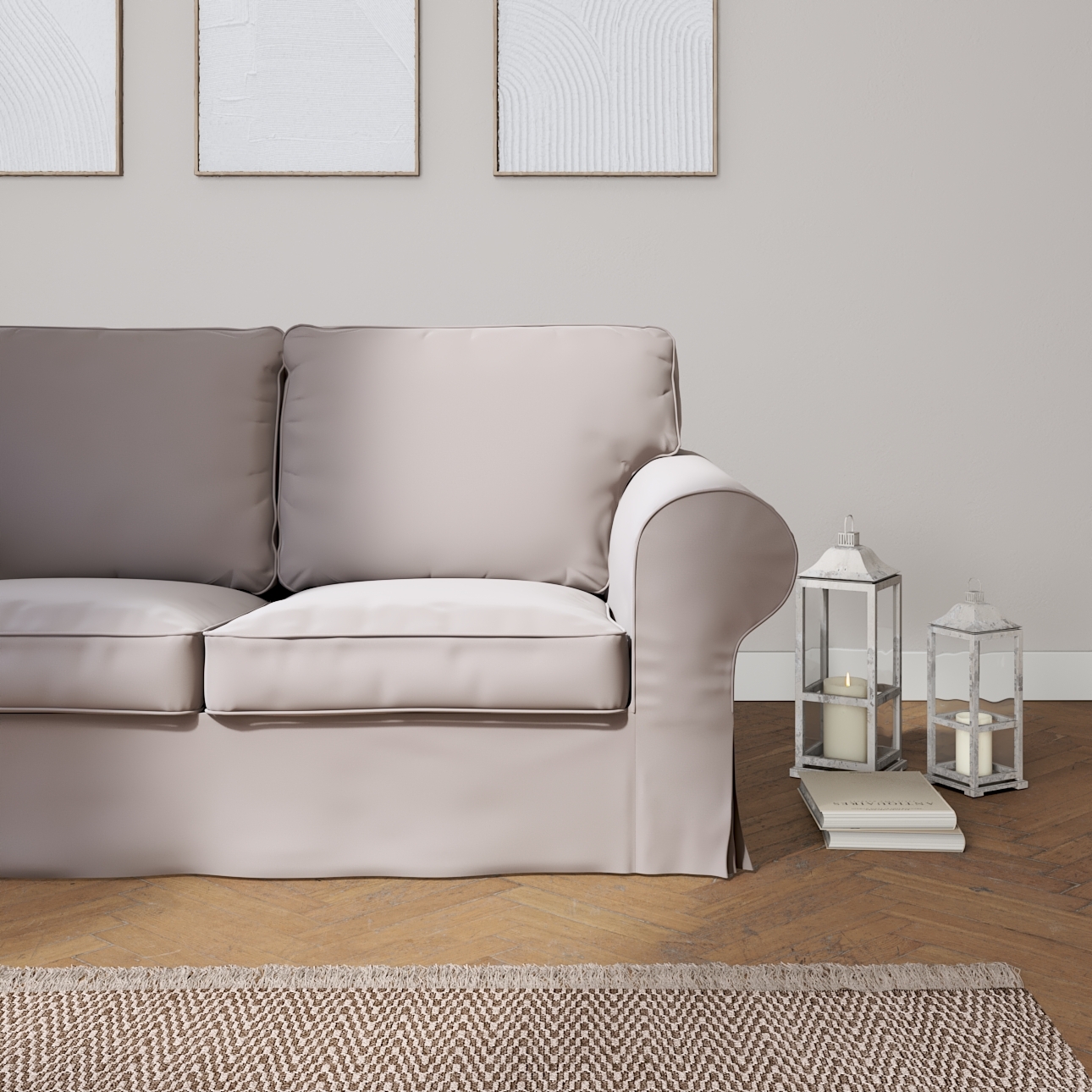 Bezug für Ektorp 2-Sitzer Schlafsofa NEUES Modell, mocca, Sofabezug für  Ek günstig online kaufen
