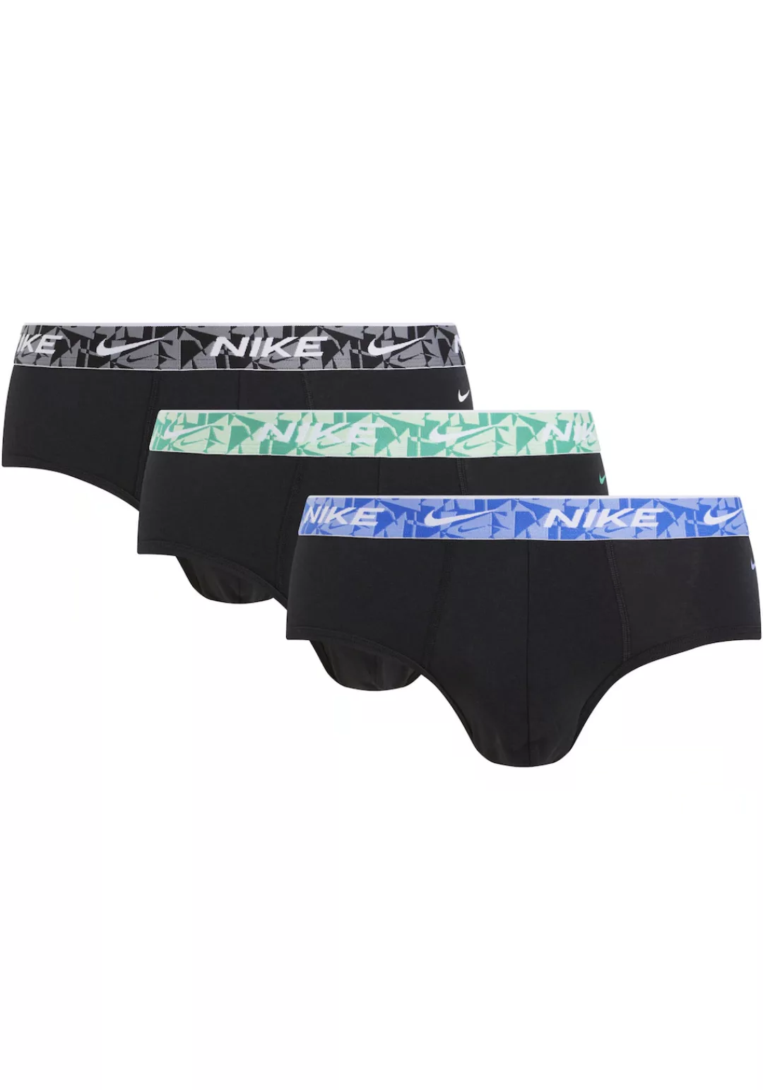 NIKE Underwear Slip "BRIEF 3PK", (Packung, 3 St., 3er), mit Logo-Elastikbun günstig online kaufen