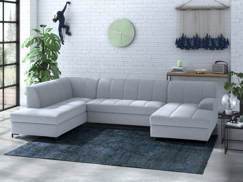 INOSIGN Wohnlandschaft "Balme, moderne Formensprache, zeitloses Design, U-F günstig online kaufen