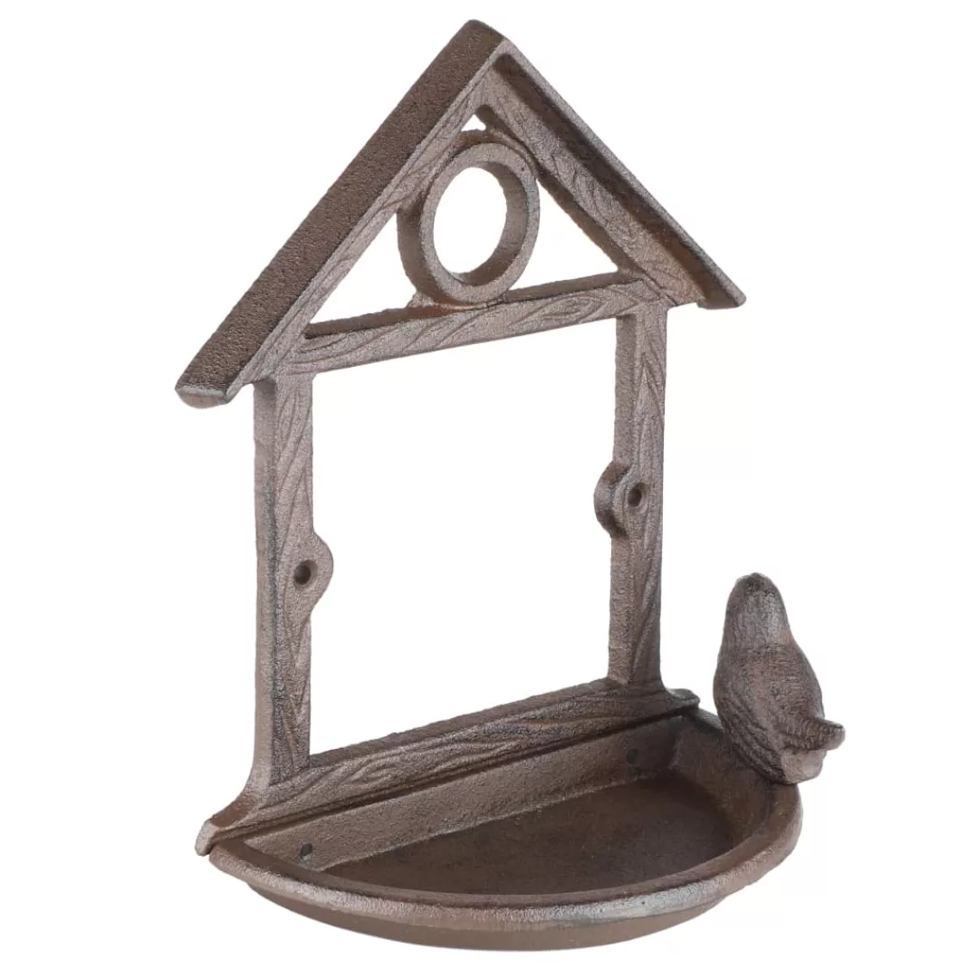 Hi Hängendes Vogelfutterhaus Hausform 18 Cm Braun günstig online kaufen