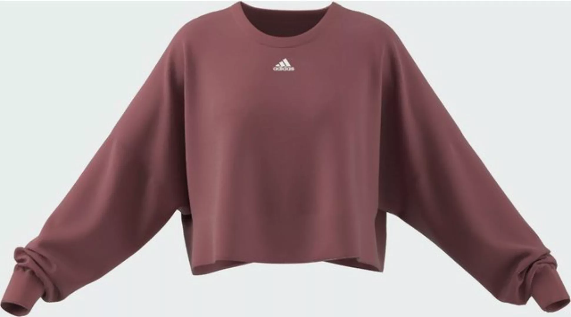 adidas Sportswear Sweatshirt W STDIO SWT Damen Fitness Sweatshirts lila günstig online kaufen