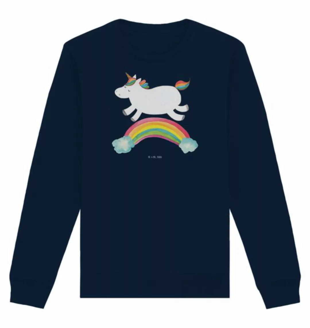 Mr. & Mrs. Panda Longpullover Größe XXL Einhorn Regenbogen - French Navy - günstig online kaufen