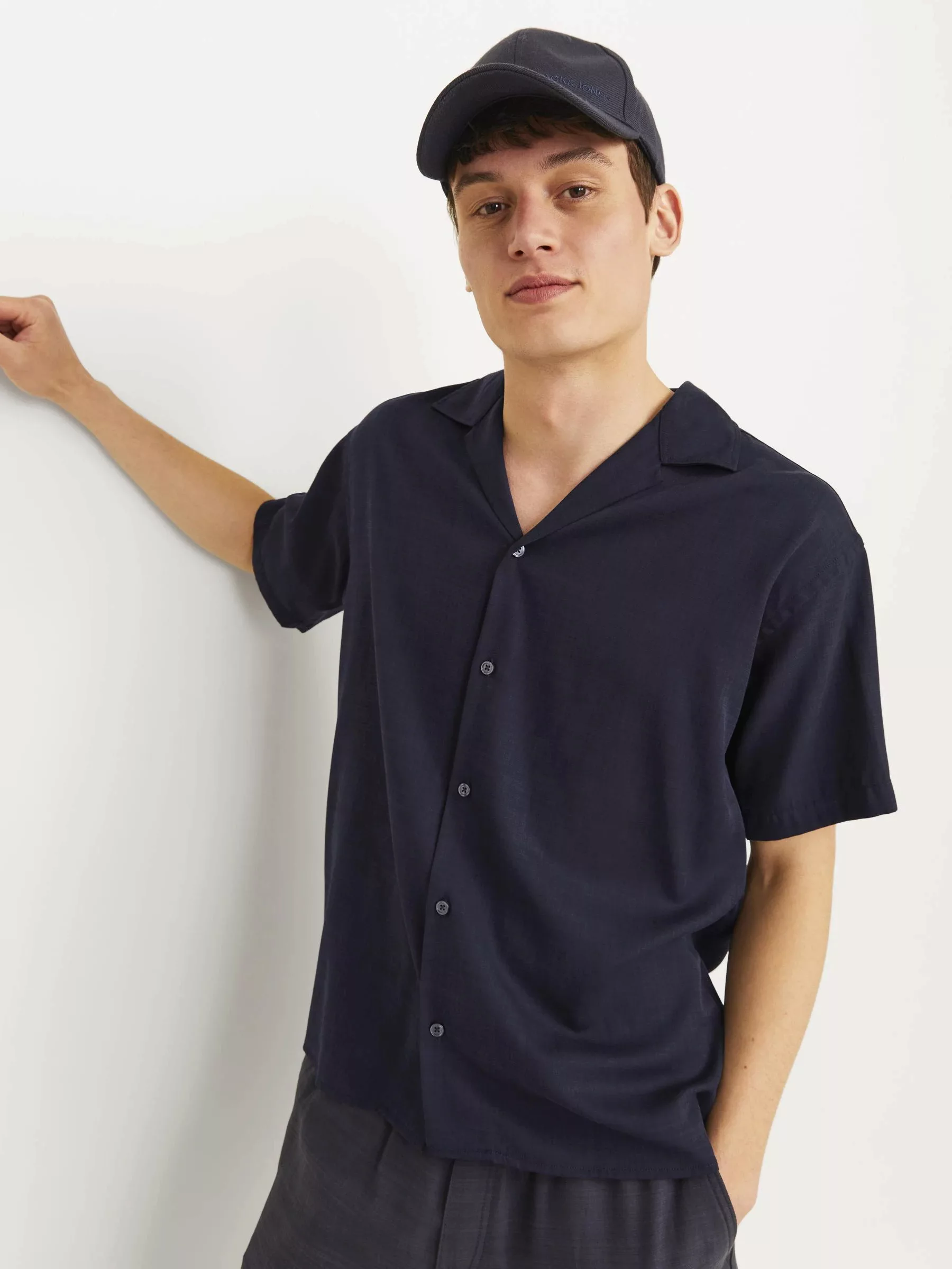 Jack & Jones Kurzarmhemd JPRCCAARON TENCEL RESORT SHIRT S/S LN günstig online kaufen