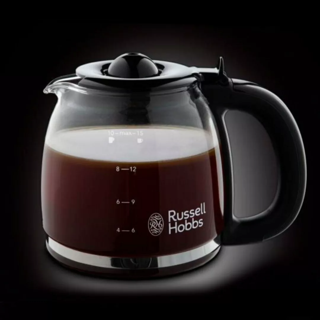 Russell Hobbs Kaffeeautomat 24031-56 rot schwarz Kunststoff Glas B/H/T: ca. günstig online kaufen