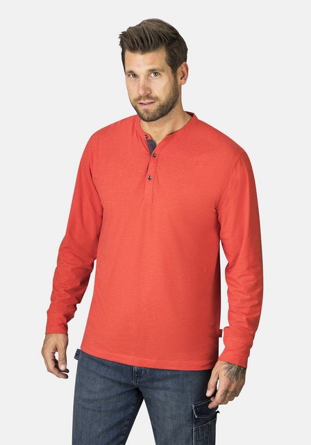 HERO by John Medoox Businessshirt Workwear Longsleeve Henley-Shirt Longslee günstig online kaufen