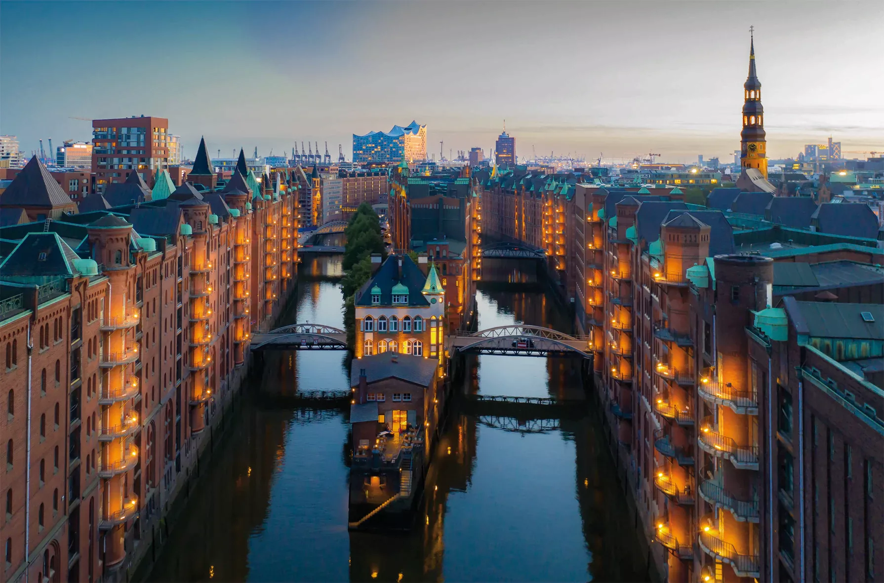 Bönninghoff Leinwandbild "Speicherstadt", Hamburg, (1 St.) günstig online kaufen