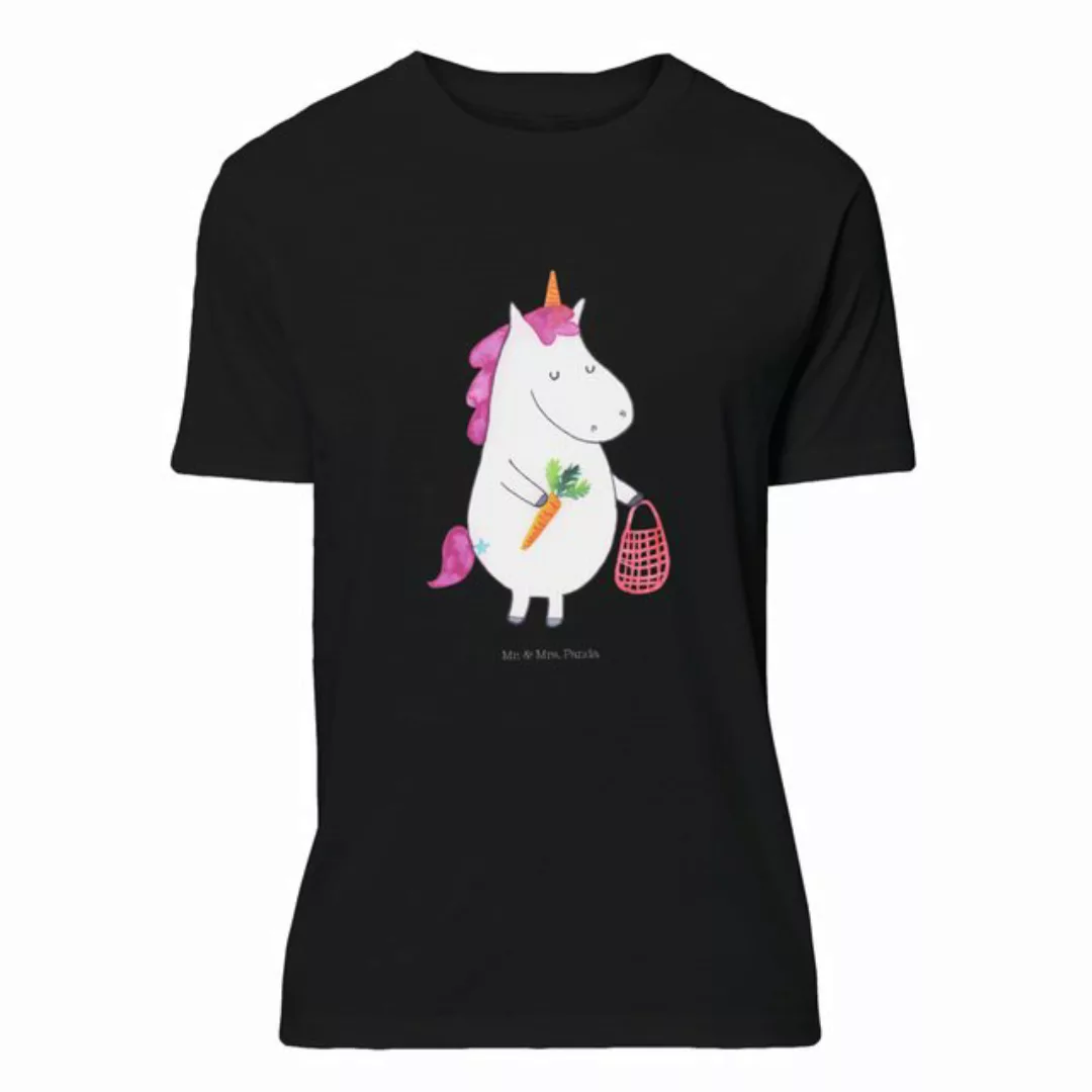 Mr. & Mrs. Panda T-Shirt Einhorn Vegan - Schwarz - Geschenk, Sprüche, Einhö günstig online kaufen