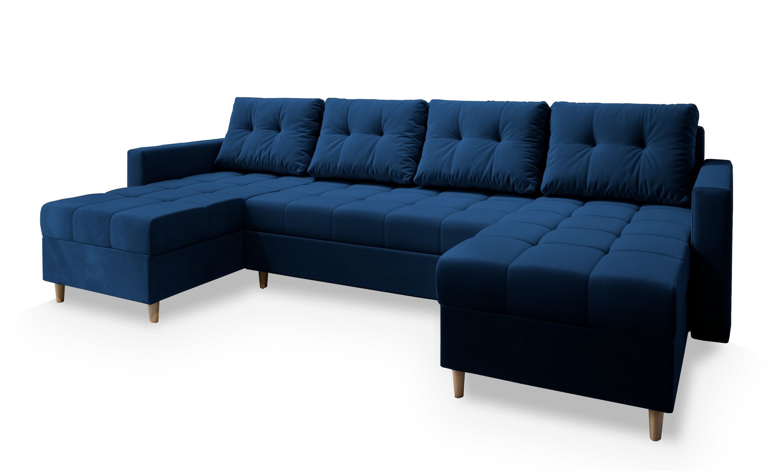 Masseno Ecksofa MILO mit Schlaffunktion U-Form, günstig online kaufen