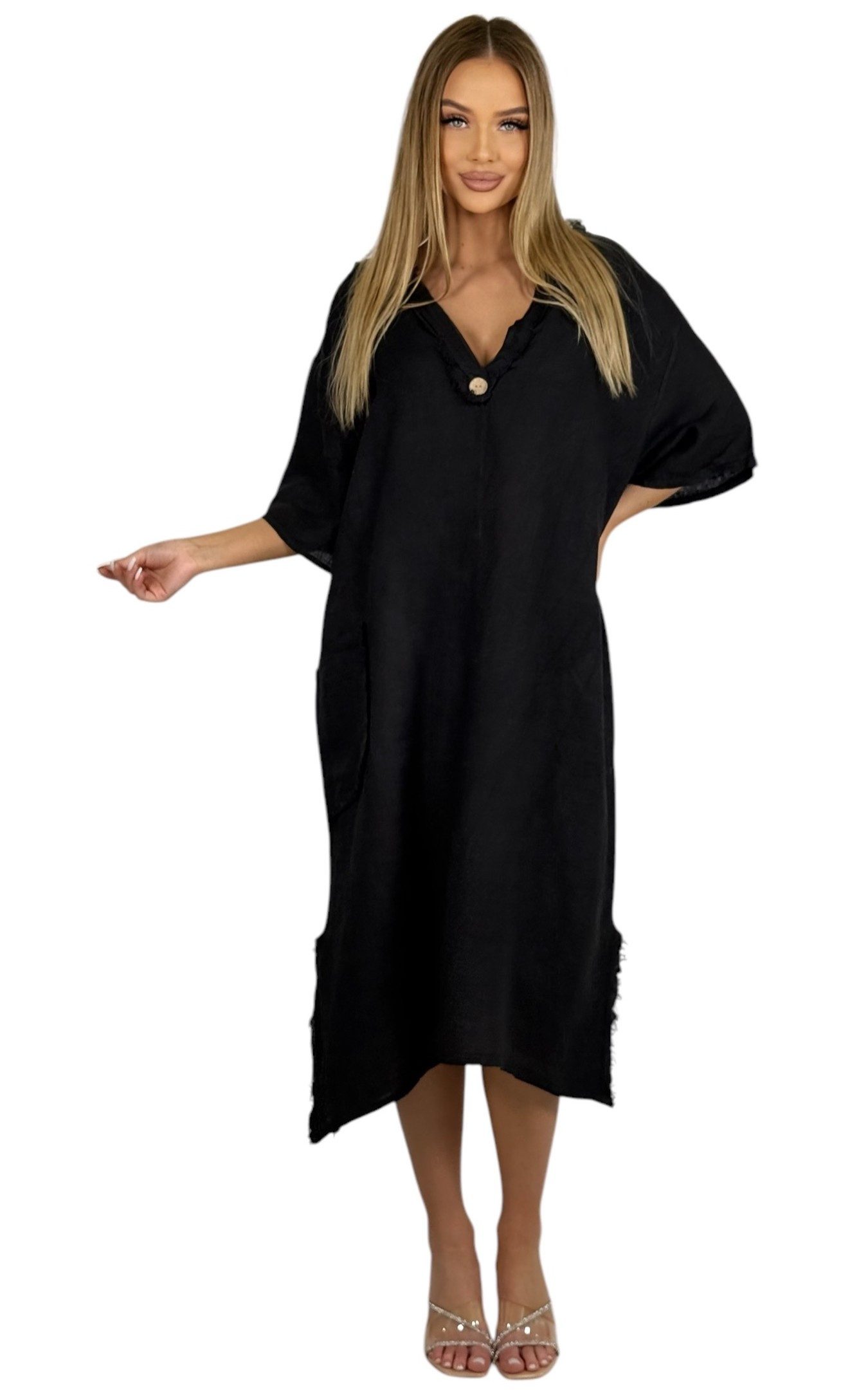 Mississhop Sommerkleid Dame Kleid Sommerkleid 100% günstig online kaufen