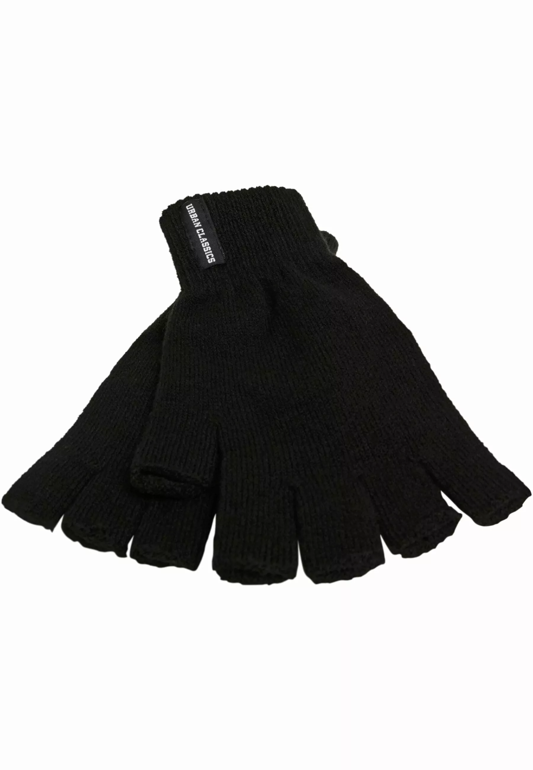 URBAN CLASSICS Baumwollhandschuhe "Unisex Half Finger Gloves 2-Pack" günstig online kaufen