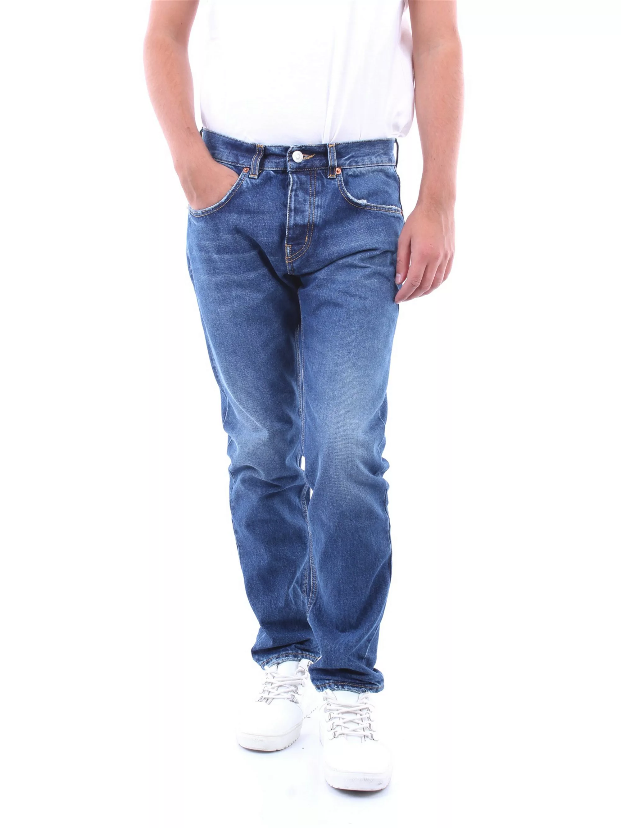 HAIKURE schlank Herren Blue Jeans günstig online kaufen