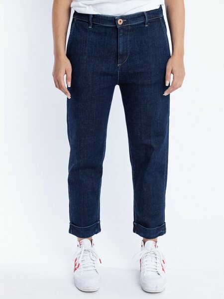 Nizza - Cropped Chino Style Jeans günstig online kaufen