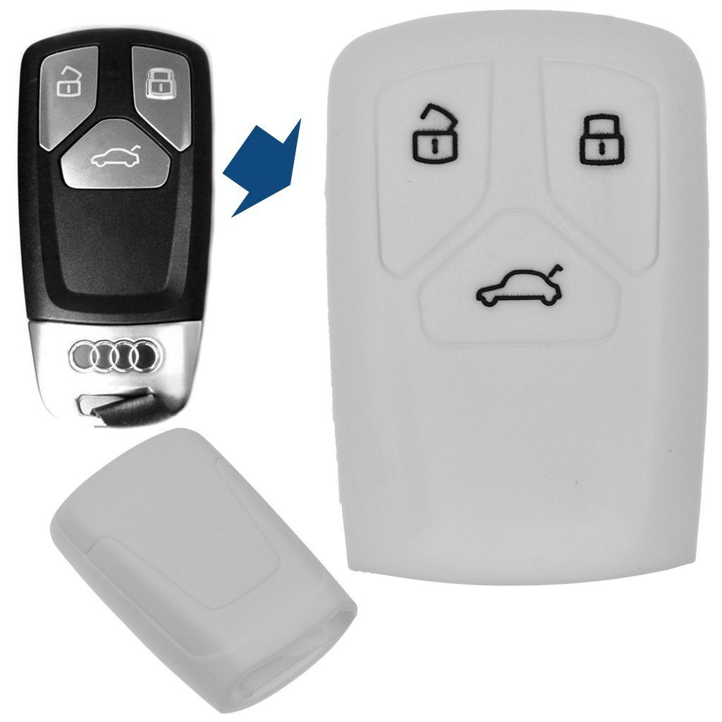 mt-key Schlüsseltasche Autoschlüssel Softcase Silikon Schutzhülle günstig online kaufen