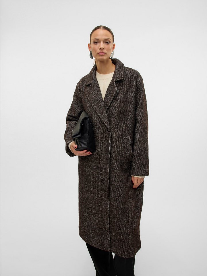 Vero Moda Langmantel VMBABETTE LONG WOOL COAT GA mit Wollanteil günstig online kaufen